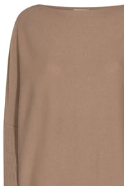 Sally Pu | Beige Sand  | Pullover fra Freequent
