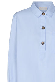 Flynn Shirt | Chambray Blue | Skjorte fra Freequent