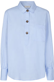 Flynn Shirt | Chambray Blue | Skjorte fra Freequent