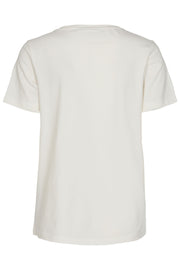 Frej Tee Sustain | Off white | T-shirt fra Freequent