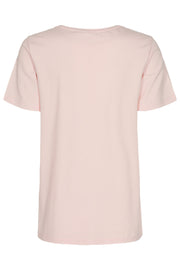 Frej Tee Sustain | Pink | T-shirt fra Freequent