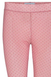 Nilla Leggings | Rose Red Dot | Mesh leggings fra Liberté Essentiel 