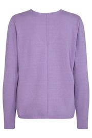 Claura V Pullover | Violet | Pullover fra Freequent