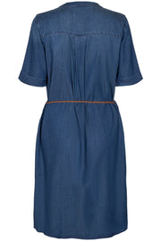 Fia-S-Dress | Medium blue | Denim kjole fra Freequent