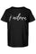 Comma Tee | Black | T-shirt med skrift fra Freequent