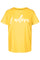 Comma Tee | Cream gold | T-shirt med skrift fra Freequent
