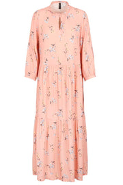 Pleana Long Dress | Rosetta Print | Lang kjole med print fra Yas