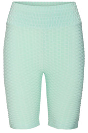 Naio Shorts | Mint | Shorts med struktur fra Liberté
