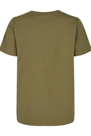 Bonjour tee | Army | T-shirt fra Freequent
