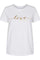 Fenja tee love sustainable | Hvid | T-shirt fra Freequent