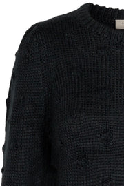 Tea Pullover | Black | Strik pullover fra Freequent