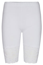 Zuni Shorts Lace | Hvide | Cykelshorts med blonde fra Freequent