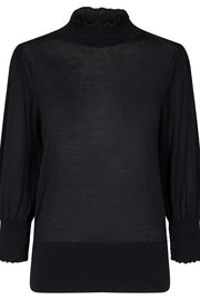 Val Pu | Black | Bluse fra Freequent