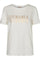 Fenja Tee Durable | Off white | T-shirt med tekst fra Freequent