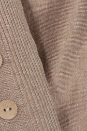 Sally Pu Button | Oxford Tan | Bluse fra Freequent