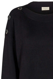 Ani Pullover | Black Solid | Pullover fra Freequent