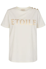 Etoile Tee | Offwhite | T-shirt fra Freequent