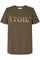 Etoile Tee | Olive Night | T-shirt fra Freequent
