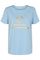 Fenja Tee Elma | Chambray Blue Mix | T-Shirt fra Freequent