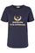 Fenja Tee Elma | Navy Blazer Mix | T-Shirt fra Freequent