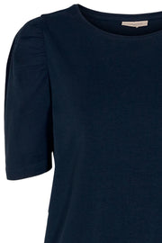 Fenja Tee Puff | Navy Blazer  | T-Shirt fra Freequent