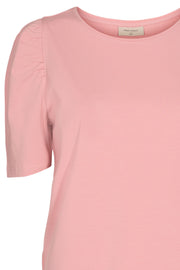 Fenja Tee Puff | Pale Mauve  | T-Shirt fra Freequent