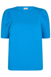 Fenja Tee Puff | French Blue | T-Shirt fra Freequent