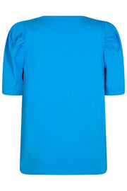 Fenja Tee Puff | French Blue | T-Shirt fra Freequent