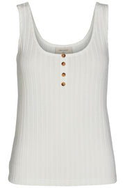 Basac Top | Brilliant white | Tanktop fra Freequent