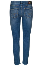 Sumner Vintage Zip Jeans | Light Blue Denim | Jeans fra Mos Mosh