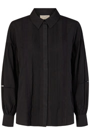 Rhian Sh Structure | Black | Skjorte fra Freequent