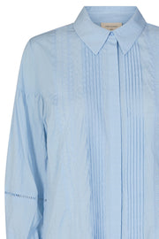 Rhian Sh Structure | Chambray Blue | Skjorte fra Freequent