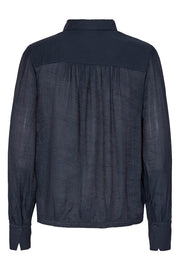 Janney Shirt | Navy Blazer | Skjorte fra Freequent