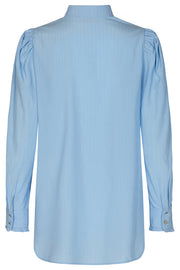 April Shirt Basic | Chambray Blue | Skjorte fra Freequent