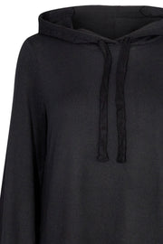 Elcos Dr Hoodie  | Black solid | Kjole fra Freequent