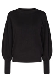 Ani Pu Balloon | Black | Pullover fra Freequent