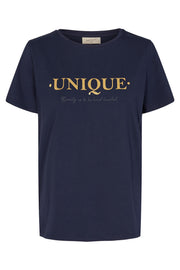 Nola Tee One | Navy Blazer | T-shirt fra Freequent