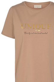 Nola Tee One | Silver Mink | T-shirt fra Freequent