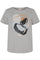 Anola Tee Two | Medium Grey melage mix | T-shirt fra Freequent