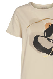 Anola Tee Two | Birch mix | T-shirt fra Freequent