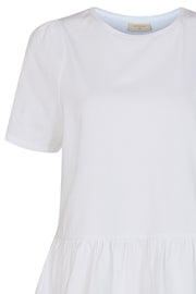 Ava SS | Bright White | T-shirt fra Freequent