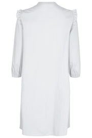 Emili Shirt Dress | Bright White | Skjortekjole fra Freequent