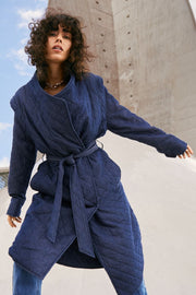 Bello Cotton Jacket | Medium Blue | Frakke fra Copenhagen