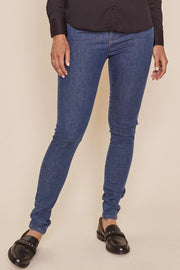 Alli Cover Jeans | Blue Denim | Jeans fra Mos Mosh