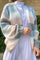 Kala Knit Cardigan | Light Blue & Light Rose Stripe | Cardigan fra Noella