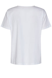 Mex O-SS Tee | White | T-shirt fra Mos Mosh