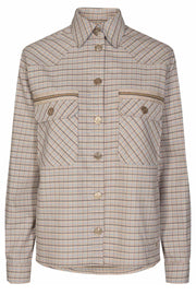 Harper Check Jacket | Incense | Blazer jakke fra Mos Mosh