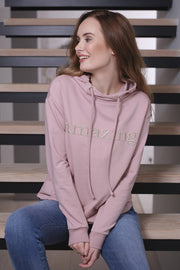 Amazing hoodie | Rose | Sweatshirt fra Prepair