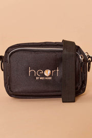 Heart Belt Bag | Black | Taske fra Mos Mosh
