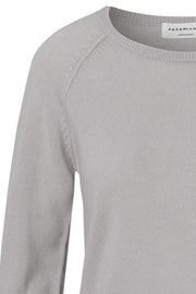 Pullover LS | Light grey melange | Pullover fra Rosemunde